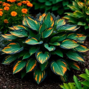 Хоста Бархатный Полог купить по цене от 560р. в интернет-магазине «Посадика» с доставкой почтой в в Иннополисе и по всей России – [изображение №1].